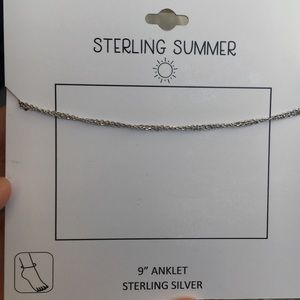Sterling Silver Anklet